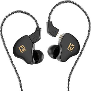  KZ ZSN PRO X Auriculares de doble conductor, auriculares de  sonido estéreo de alta fidelidad con armadura equilibrada y controlador  dinámico ergonómico cómodo (dorado con micrófono) : Electrónica