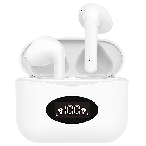 Langbbo Draadloze Bluetooth-hoofdtelefoon, bluetooth hoofdtelefoon, draadloze Bluetooth-hoofdtelefoon met actieve ruisonderdrukking, Bluetooth 5.1, hifi-audio, 61-1