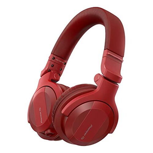 Pioneer HDJ-CUE1BT-R, DJ-koptelefoon met Bluetooth, rood