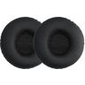 kwmobile 2x oorkussens compatibel met JBL E40 / E40BT oorkussens Earpads voor koptelefoon Kunstleer en schuim in zwart