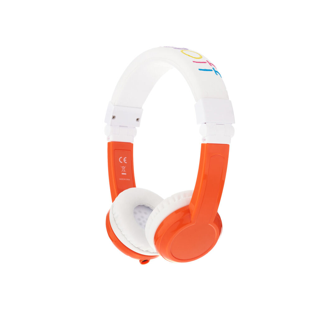Buddyphones On-ear HPH, Explore opvouwbaar met mic, oranje