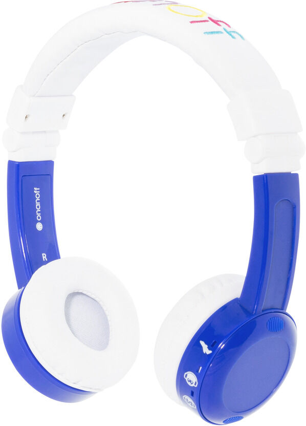 Buddyphones On-ear HPH, InFlight, blauw