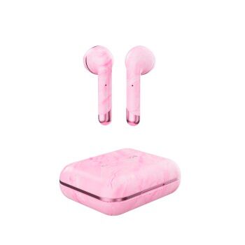 Happy Plugs Air 1 - Roze Marmer