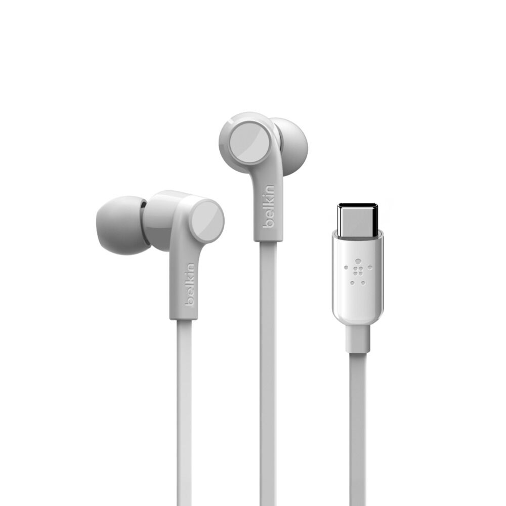 Belkin G3H0002btWHT USB-C In-Ear Headphone - Wit