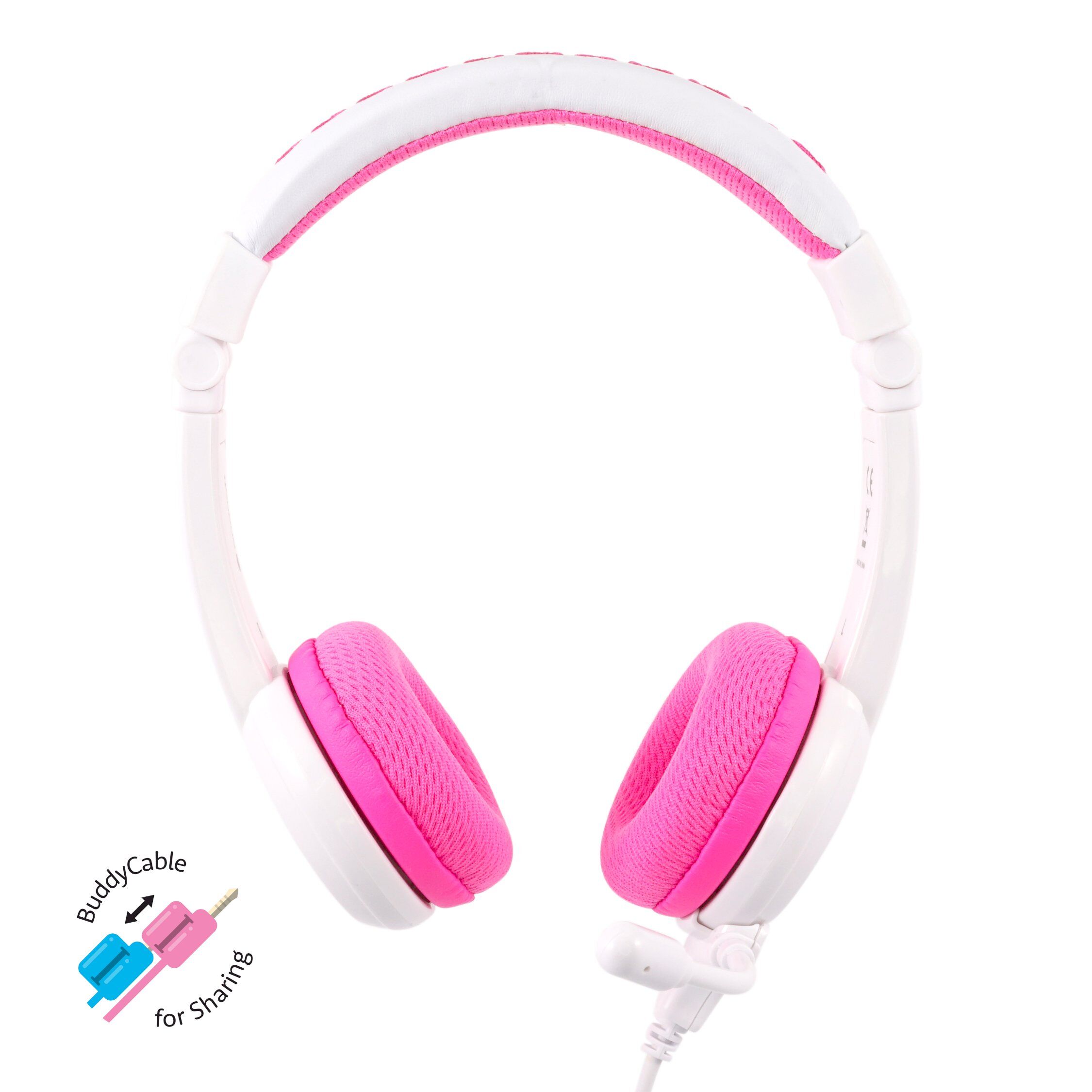 BuddyPhones School+ - Roze