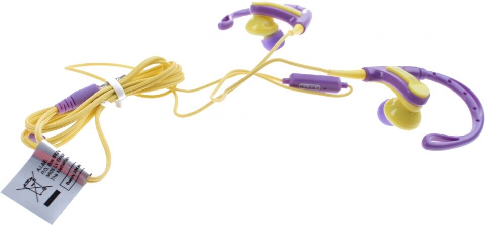 Dunlop in ear oordopjes met microfoon paars - Paars