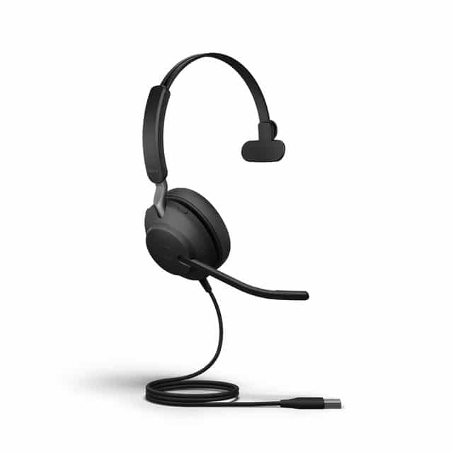 Jabra Evolve2 40- Flere Varianter (Sertifisert For: Uc, Mono / Duo: Mono, Usb A Eller C: Usb A)