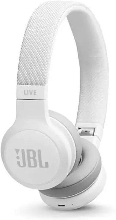 JBL Live 400BT On-Ear Hodetelefoner m. Smart Assistent - Hvit