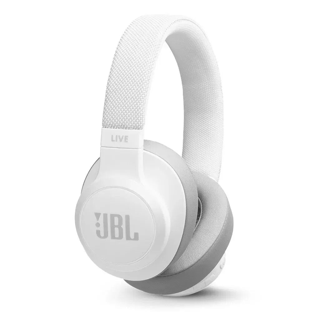 JBL Live 500BT Over-Ear Hodetelefoner - Hvit