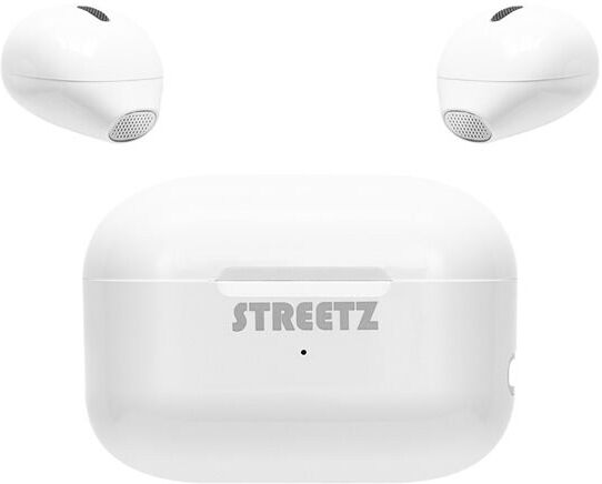 24hshop STREETZ Bluetooth Mini Headset med ladedeksel - Hvit