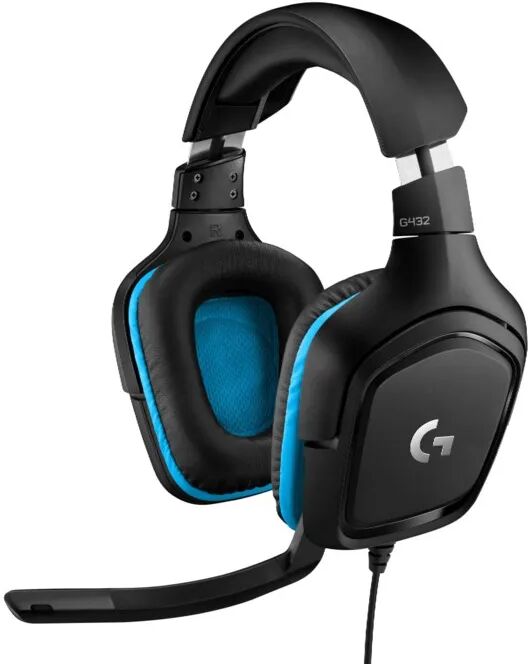 Logitech G 432 Gamingheadset med surroundlyd