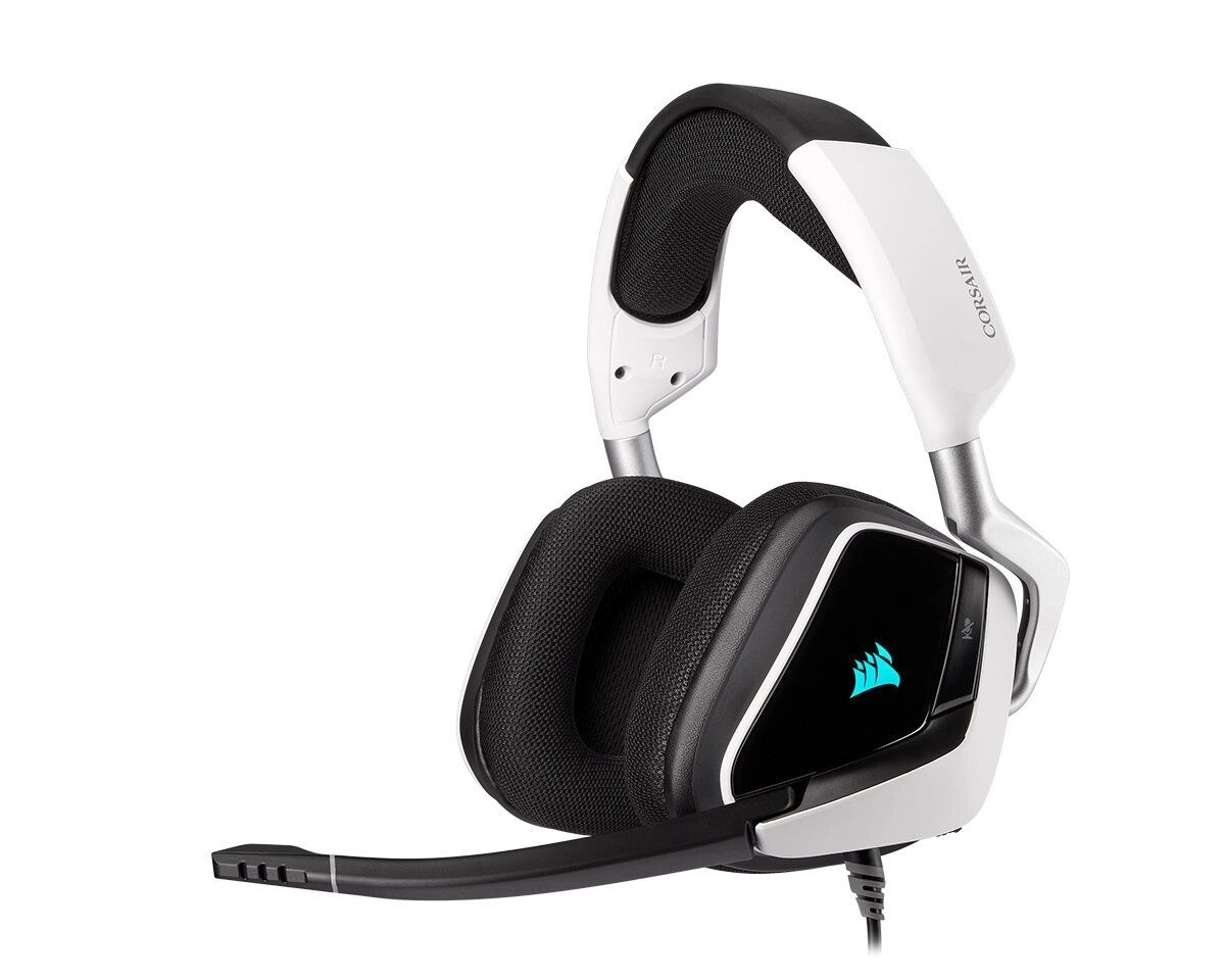 Corsair VOID RGB ELITE USB Premium Gaming Headset 7.1 Hvit