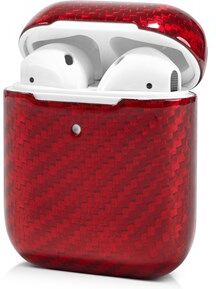 Andersson Airpods Case Micro Fiber Glossy Red