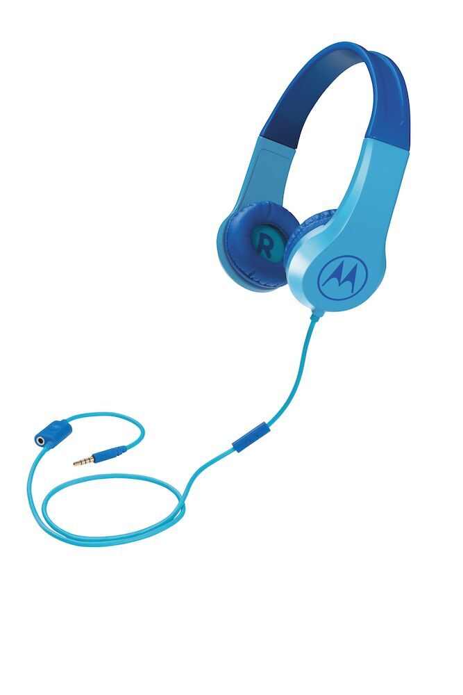 Motorola Headphones Kids Wired Squads 200, Blue
