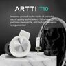 ARTTI-T10 HiFi Planar Fone De Ouvido Com Fio  IEMs Fone De Ouvido  14.2mm Driver  Stereo Bass