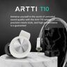 ARTTI-T10 fone de ouvido com fio  HIFI  14 2mm  driver planar  no ouvido  IEMs  estéreo  baixo