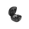 Hjkbtech Auriculares Bluetooth True Wireless Earbuds Mini Hidden Hidden Mini Earphones Black