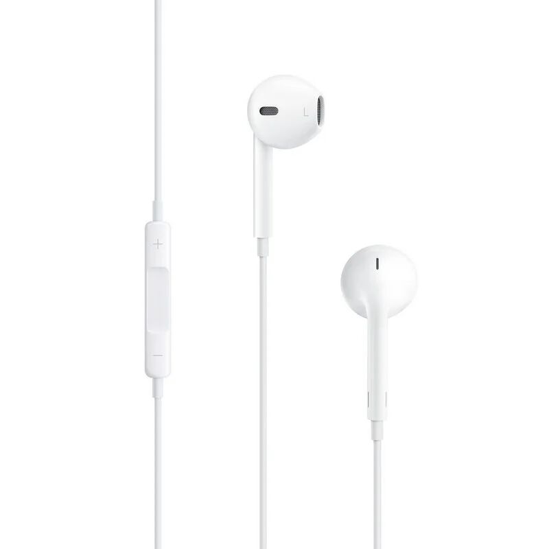 Apple earpods auriculares brancos de botão