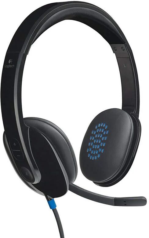 Logitech h540 headset preto