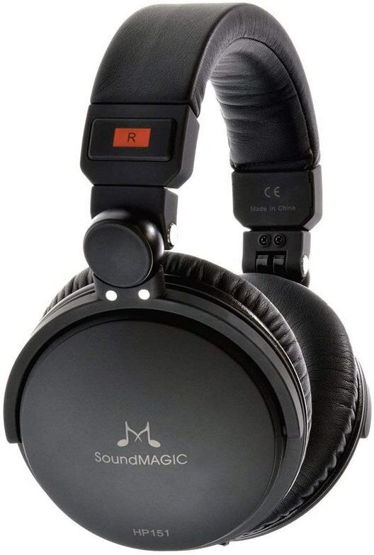 Soundmagic hp151 auscultadores hifi preto