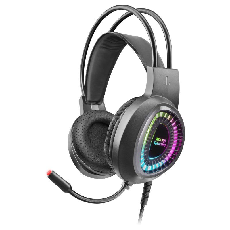 mars-gaming Mars gaming mh220 headset gaming rgb preto