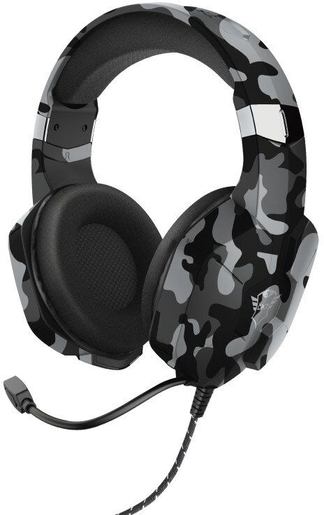 Trust gxt323k carus auriculares gaming black camo