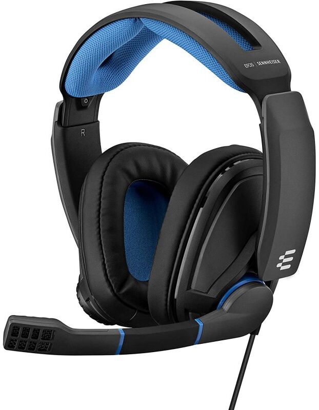 Epos gsp 300 auriculares gaming con acústica cerrada azules