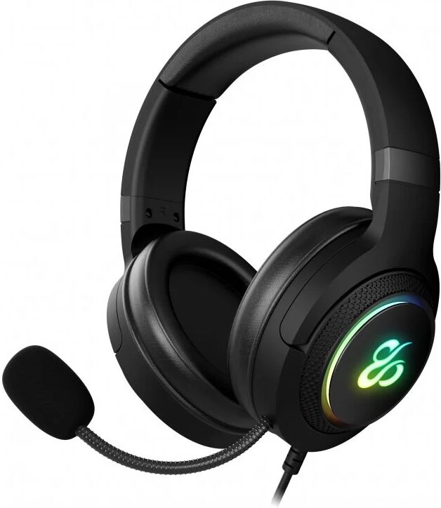 Newskill sobek headset gaming rgb 7.1 playstation/pc preto