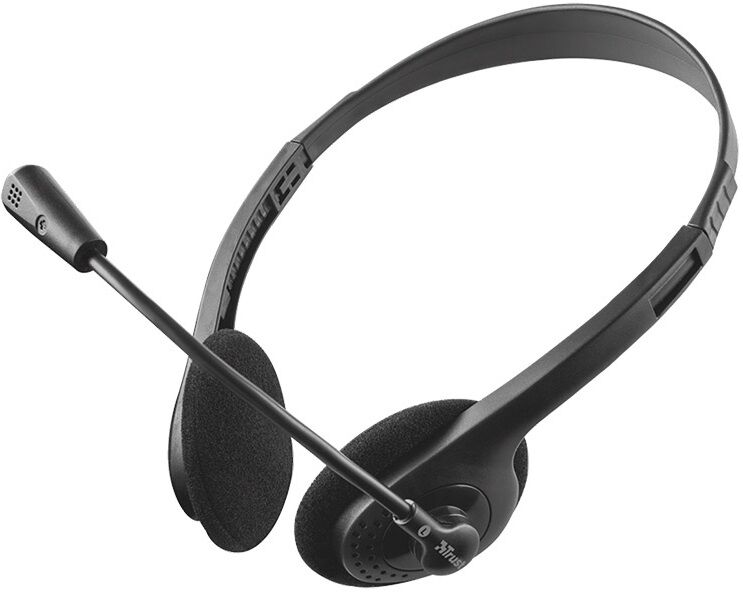 Trust Auscultadores Headset C/ Microfone Ziva Chat - Trust