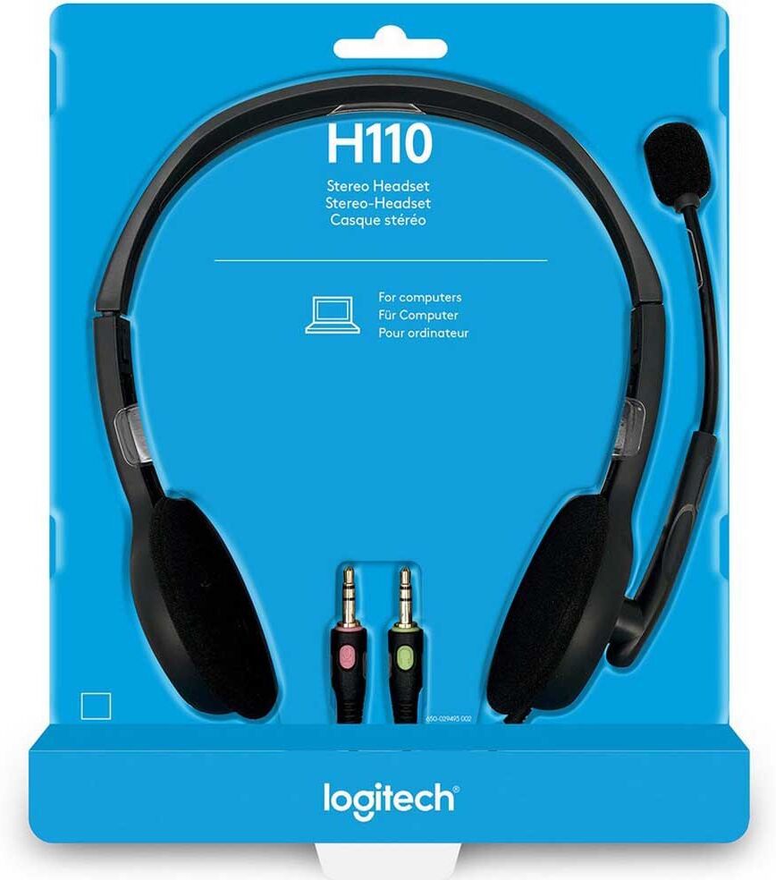 Logitech Headset C/ Micro H111 (preto) - Logitech