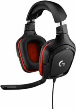 Logitech Auscultadores Gaming G332 (Com fio - Com Microfone - Preto)