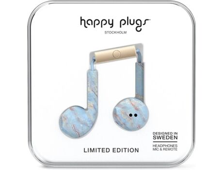 Happy Plugs Auriculares com Fio Quartz (In Ear - Microfone)