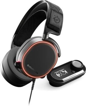 Steelseries Auscultadores Gaming Arctis Pro + GameDAC (Com fio - Com Microfone - RGB - Preto)