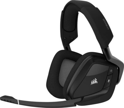 Corsair Auscultadores Gaming Wireless Void RGB Elite (RGB - Com Microfone - Preto)