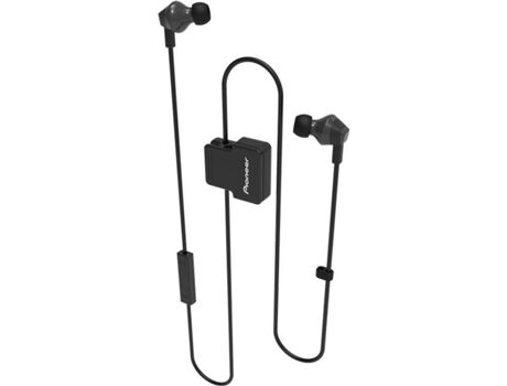 Pioneer Auriculares Desportivos Bluetooth SE-CL6BT-B (In Ear - Microfone - Preto)