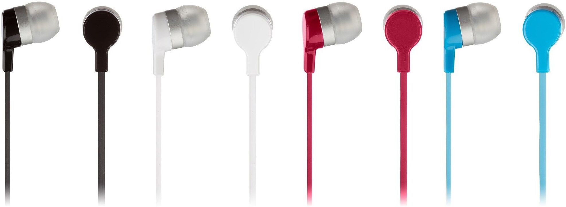 Kitsound in-ear hörlurar och headset (Vit)