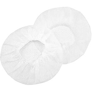 Whnbuij Earpad Cover - Headphone Ear Covers, Non Woven Stretchable Earpads 100 Pcs Safe Earmuff Covers, Elastic and Stretchable Headphone Ear Covers, Earphone Pads Protects From Dirt Grease