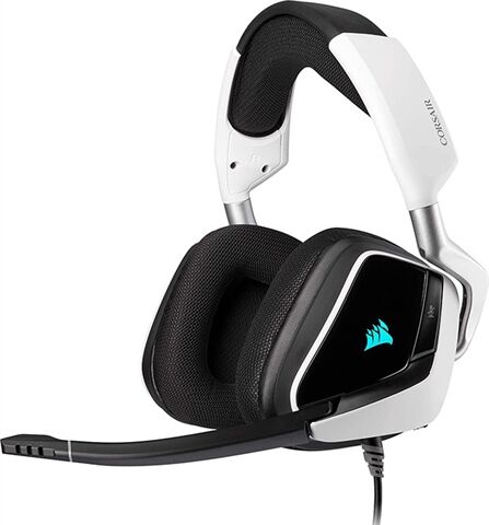 Refurbished: Corsair Void Elite RGB USB Gaming Headset - White, B