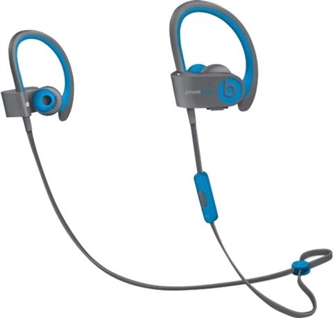 Refurbished: Beats by Dr. Dre Powerbeats 2 Wireless In-Ear - Blue/Grey, C