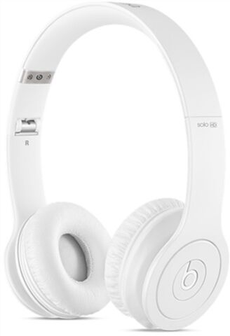 Refurbished: Beats Solo HD On-Ear - White, B