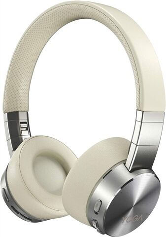 Refurbished: Lenovo Yoga Bluetooth Active Noise Cancellation Headphones, A