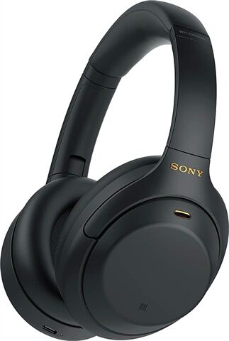 Refurbished: Sony WH-1000XM4 Wireless Noise-Canceling Headphones Over-Ear - Black, A