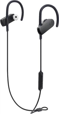Refurbished: Audio Technica ATH-SPORT70BT SonicSport Wireless In-Ear- Black, B
