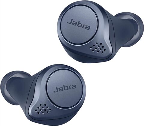 Refurbished: Jabra Elite Active 75T True Wireless Earbuds - Navy, B