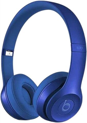 Refurbished: Beats Solo 2 Royal Collection Wired - Blue Sapphire On-Ear, C