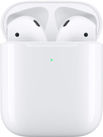 Refurbished: Apple Airpods 2nd Gen A2031+A2032 In-Ear (Wireless Charging Case A1938), A