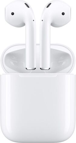 Refurbished: Apple Airpods 1st Gen A1722+A1523 In-Ear (Wired Charging Case A1602), C