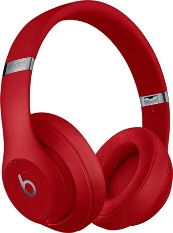 Refurbished: Beats Studio 3 Wireless Red Over Ear Headphones, C