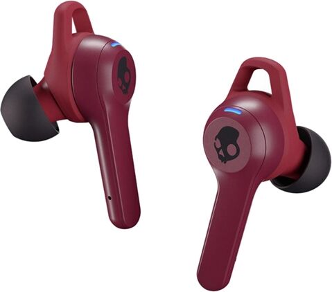 Refurbished: Skullcandy Indy Evo Truly Wireless Earbuds - Deep Red, B