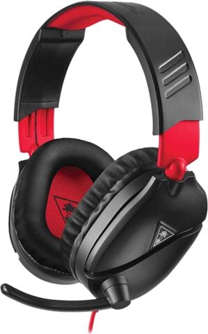 Refurbished: Turtle Beach Recon 70P Black/Red Headset (PS5/PS4)